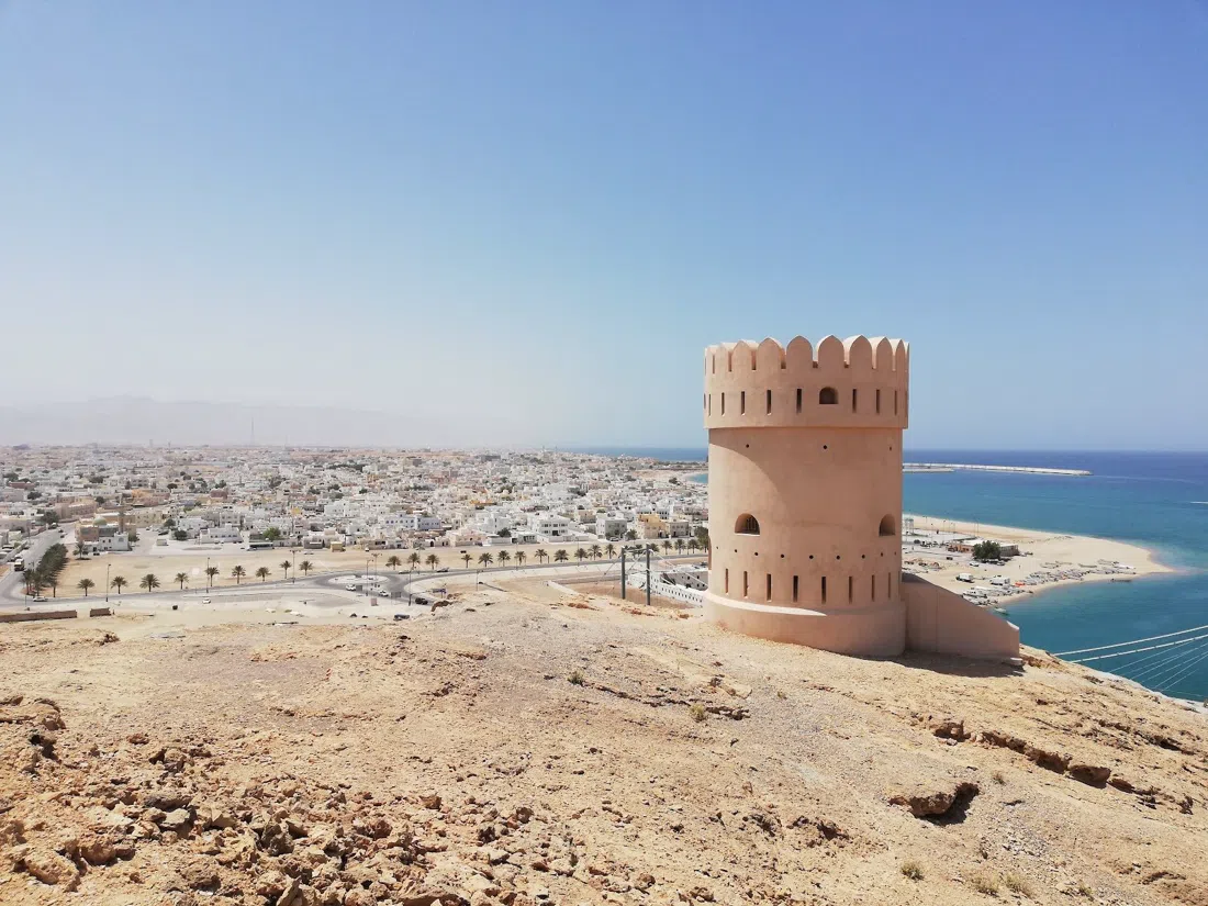 Al Ayjah Watchtower & old quarter, Muscat
