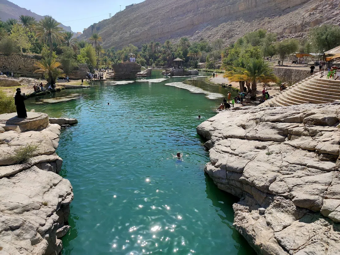 Wadi Bani Khalid, Mascate